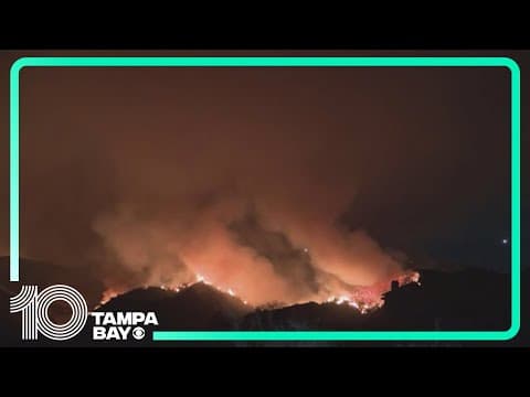 Families in shock begin to visit their charred homes in Los Angeles area