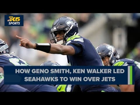 How Geno Smith, Ken Walker propelled Seahawks to Week 17 win over Jets