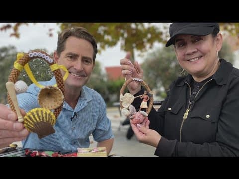 San Diego artist spreads holiday cheer with Norfolk Pine Tree ornaments