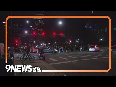 Protesters face off against law enforcement in Denver