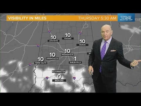 Freezing fog developing for parts of Indiana this morning (Jan 9th)