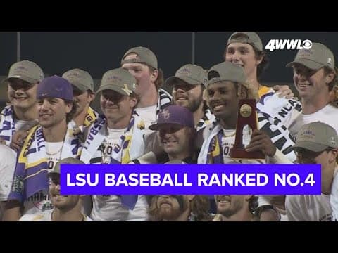 LSU ranked No. 4 in 2024 D1 Baseball Preseason Poll