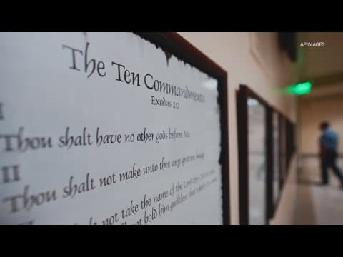 The Ten Commandments will be placed in McKinney ISD classrooms by next week. Not all parents agree.