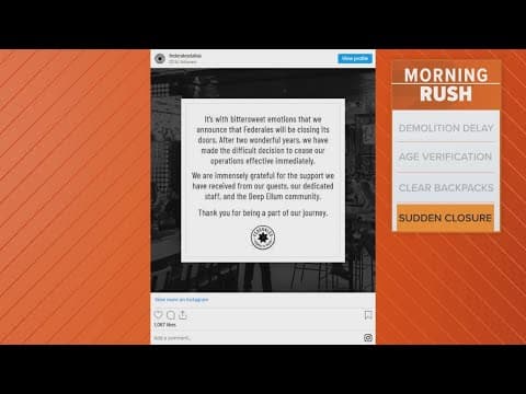 Popular Dallas restaurant announces it will close