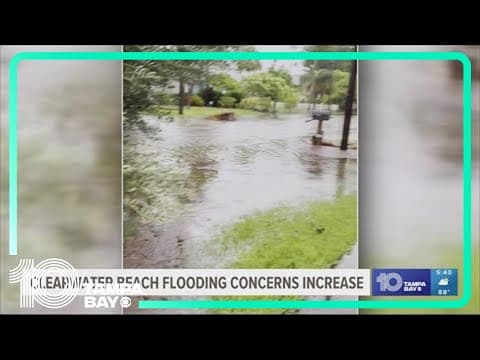 Clearwater flooding concerns increase as sea level rises