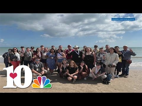Oak Ridge High School students attend D-Day ceremony in France