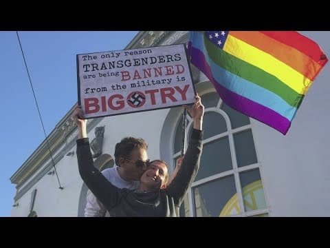 Supreme Court allows Trump ban on transgender members of the military to take effect, for now