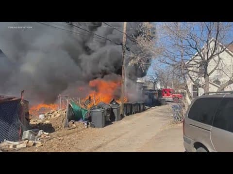 WATCH: Calls for change following encampment fire