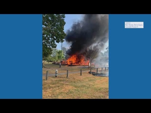 Fire burns Spring playground to the ground