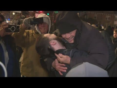 Families reunite with January 6 defendants outside D.C. Jail after Presidential pardons