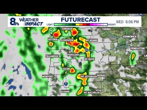 Watch Live: Thunderstorms rolling into Portland metro area, bringing hail and heavy rain