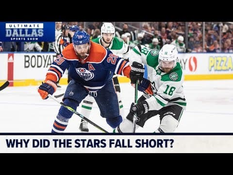 Why did the Stars come up short vs the Oilers? | Ultimate Dallas Sports Show