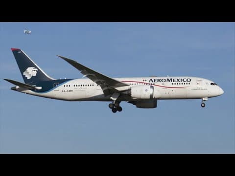 Delta plane nearly collides with Aeromexico plane in Mexico City