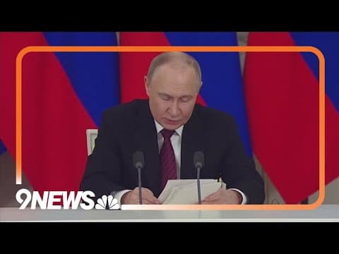 Trump says Russia-Ukraine ceasefire talks will begin immediately following call with Putin