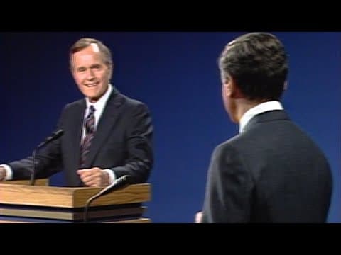 1988 United States presidential debate | George H.W. Bush, Michael Dukakis