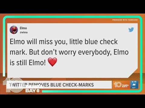 No more blue checkmarks: Celebrities react to changes on Twitter