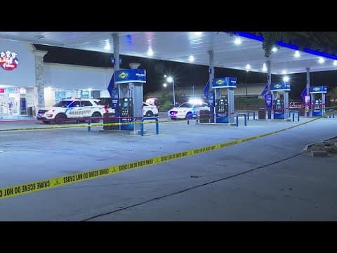 Man shot to death at north Harris County gas station