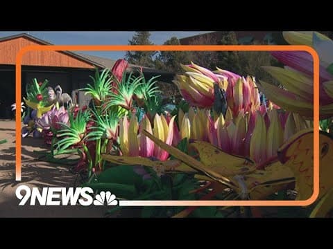 'Glowing Wild' brings lanterns to Denver Zoo