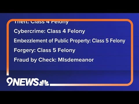 Former Aguilar town clerk accused of theft