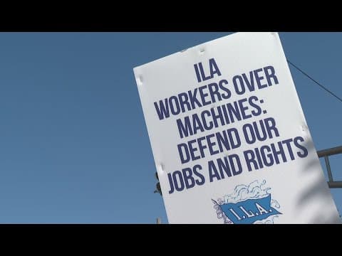 Dockworkers strike suspended until Jan. 15