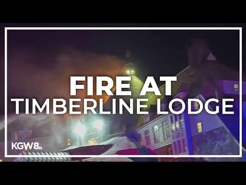 Fire fully contained at historic Timberline Lodge on Mount Hood
