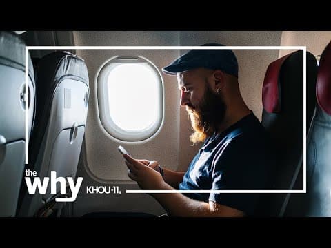 Why do you need to put your phone in airplane mode on a flight?