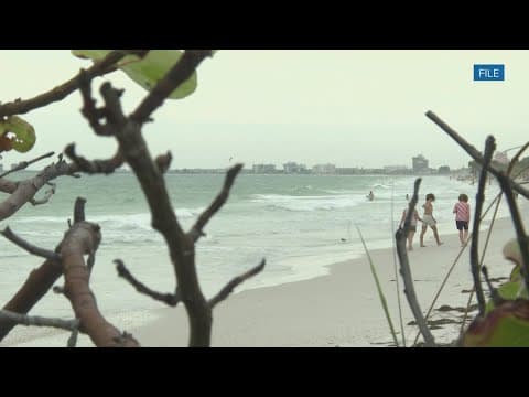 Rip current risks stretching most of the Gulf Coast