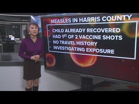 First measles case reported in Harris County as Texas confirms nearly 500 cases