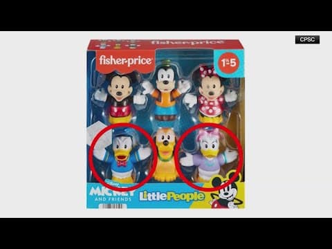 Fisher-Price recalls more than 200K toys over choking hazard