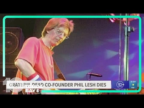 Phil Lesh, Grateful Dead bassist and founding member, has died