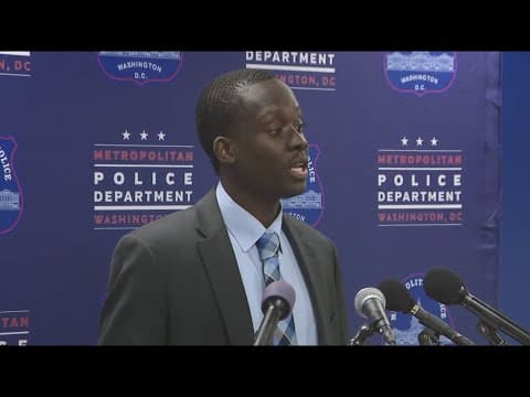 WATCH: DC Police announcement on 90's cold case investigation