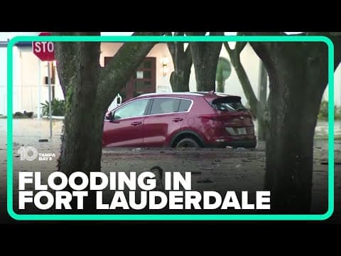 South Florida sees nearly a foot of rain in matter of hours