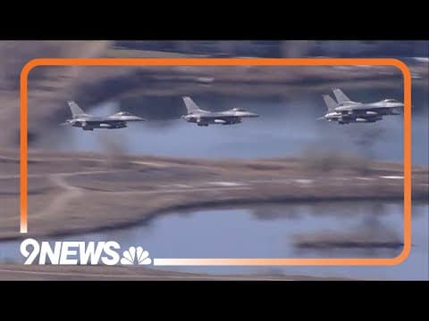 F-16 Fighting Falcons will fly over Colorado for Veterans Day