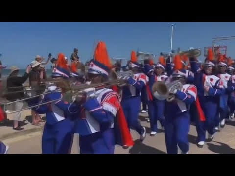 Morgan State University performs in France to mark D-Day