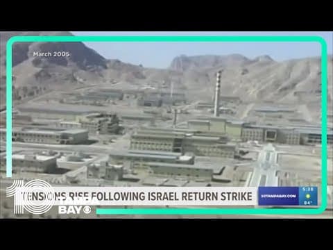 Apparent Israeli attack in Iran draws anti-aircraft fire as tensions high between Mideast rivals