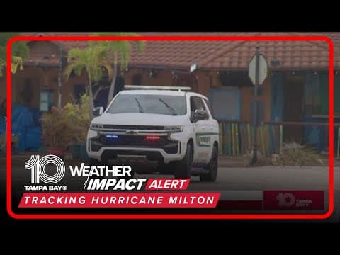 Evacuation efforts underway in Sarasota County ahead of Hurricane Milton