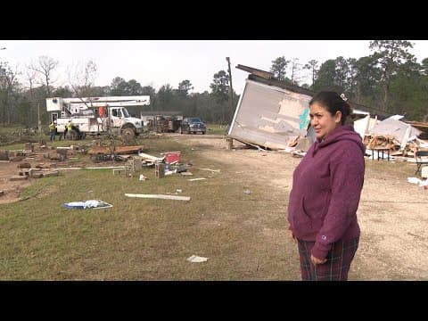 'Angels were watching over us' | Family survives as tornado devastates neighborhood