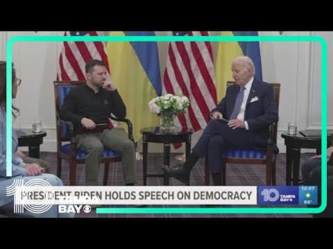 Biden speaks on Ukraine war, apologizes to President Zelenskyy for delayed aid package