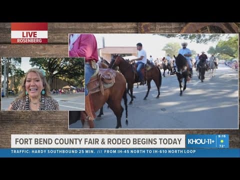 Fort Bend County Fair kicks off with parade, rodeo and family fun