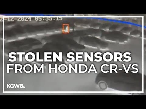 Electric sensors being stolen off Hondas in Portland area