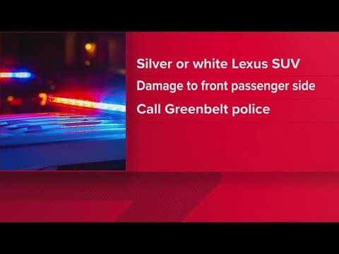 Police investigating deadly Greenbelt hit-and-run crash