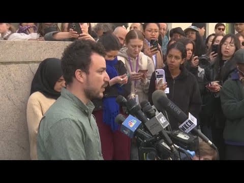 Freed from ICE detention, Mahmoud Khalil files $20 million claim against Trump administration