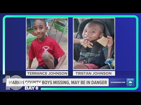 Nationwide search for 2 missing Marion County boys