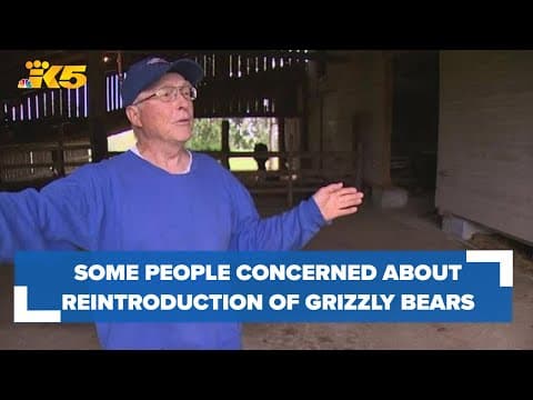 Some concerned about reintroduction of grizzly bears to North Cascades
