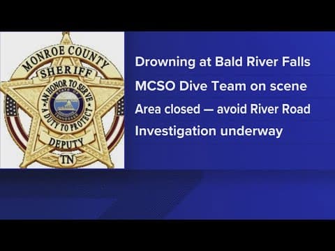 MCSO: Crews on scene of drowning on River Road at Bald River Falls