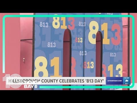 How Hillsborough County is celebrating '813 Day'