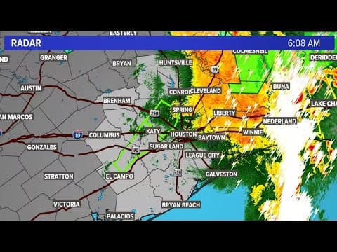 Watch Live: Meteorologist Chris Ramirez on what to expect after storms clear the Houston area