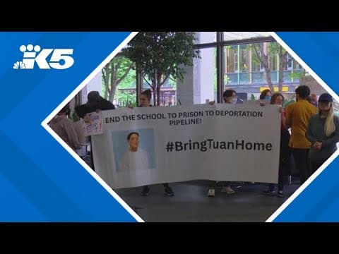 Rally calls for release of man detained in Sudan by ICE