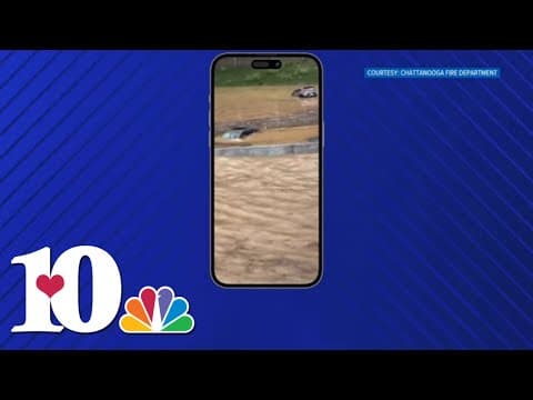 Heavy rains, flooding slam parts of Tennessee Valley near Chattanooga