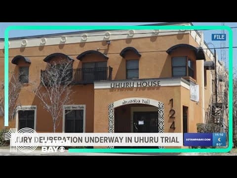 Jury deliberation underway in federal Uhuru trial